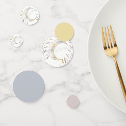 Reben und Mond Konfetti (Gruppe)