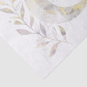 Reben und Mond Seidenpapier (Ausschnitt)