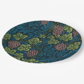 Reben (von William Morris) Pappteller (Schrägansicht)