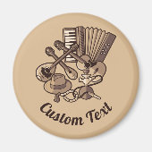 Rebetiko Icons Magnet (Vorne)