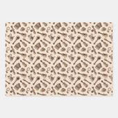Rebetiko Muster Wrapping Paper Sheets Geschenkpapier Set (Vorderseite 3)
