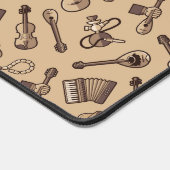 Rebetiko Pattern Schreibtischunterlage (Ecke)