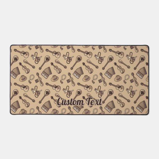 Rebetiko Pattern Schreibtischunterlage (Vorderseite)