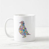 Rebhuhn-Familie Kaffeetasse (Links)