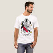 Rebhuhn-Familienwappen T-Shirt (Vorne ganz)
