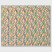 Rebhuhn in einem Birnen-Baum Geschenkpapier (Flach)