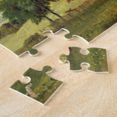 Rebhuhn-Schießen (Öl auf Millboard) Puzzle (Seite)