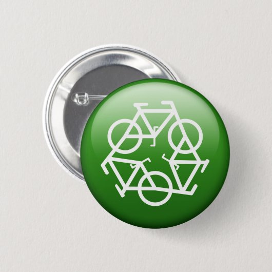 ReBicycle Grün Button (Vorne & Hinten)