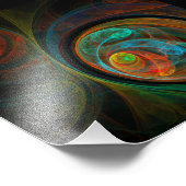 Rebirth Abstrakt Art Foto Print (Ecke)