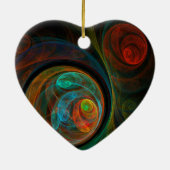 Rebirth Abstrakte Kunst, Dichtung und Musik Keramik Ornament (Hinten)