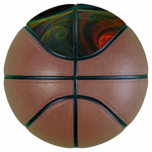 Rebirth Blue Abstrakt Art Basketball (Rechts)