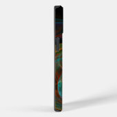 Rebirth Blue Abstrakt Art Case-Mate iPhone Hülle (Rückseite / Rechts)