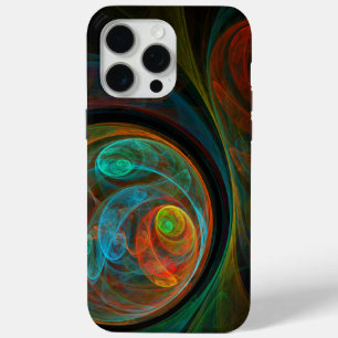 Rebirth Blue Abstrakt Art Case-Mate iPhone Hülle