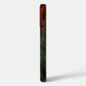 Rebirth Blue Abstrakt Art Case-Mate iPhone Hülle (Rückseite / Links)