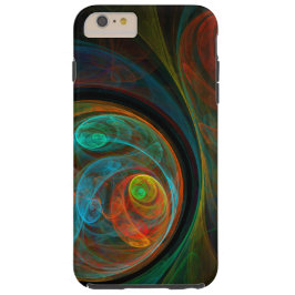 Rebirth Blue Abstrakt Art iPhone 16 Pro Hülle