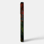 Rebirth Blue Abstrakt Art Case-Mate iPhone Hülle (Rückseite / Links)