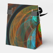 Rebirth Blue Abstrakt Art Geschenkschachtel (Rückseite)