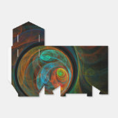 Rebirth Blue Abstrakt Art Geschenkschachtel (Ungefaltet)