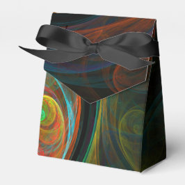 Rebirth Blue Abstrakt Art Geschenkschachtel