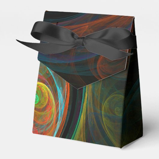 Rebirth Blue Abstrakt Art Geschenkschachtel (Vorderseite)