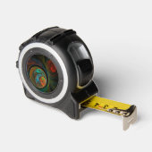 Rebirth Blue Abstrakt Art Maßband (Winkel)