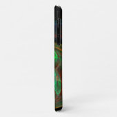 Rebirth Green Abstrakt Art Case-Mate iPhone Hülle (Hinten/Links)