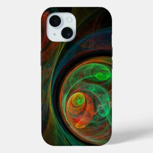 Rebirth Green Abstrakt Art Case-Mate iPhone Hülle