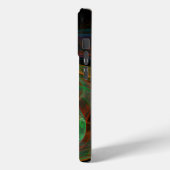 Rebirth Green Abstrakt Art Case-Mate iPhone Hülle (Rückseite / Links)