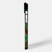 Rebirth Green Abstrakt Art Case-Mate iPhone Hülle (Rückseite / Links)