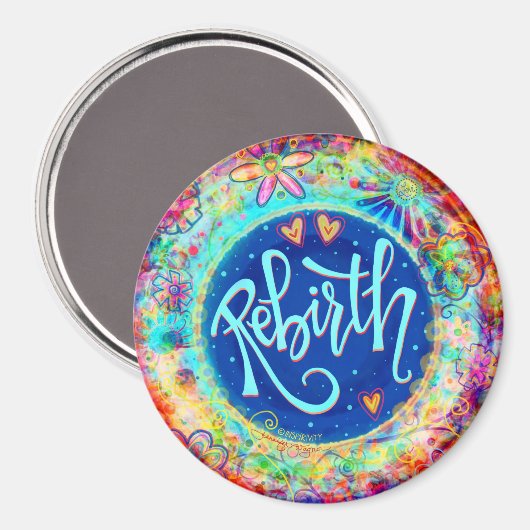 "Rebirth""Inspirivity Magnet (Vorderseite/Rückseite)