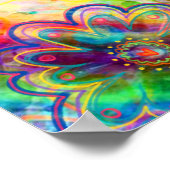 "Rebirth Inspirivity Poster" Poster (Ecke)