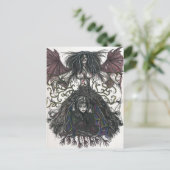 Rebirth Postcard Postkarte (Stehend Vorderseite)