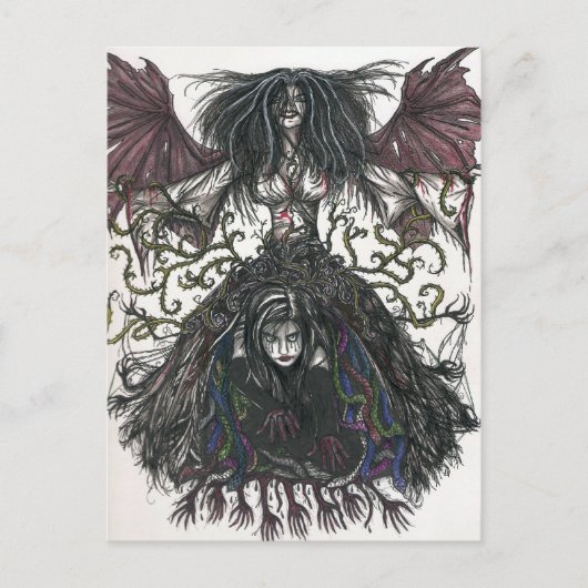 Rebirth Postcard Postkarte (Vorderseite)