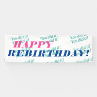 Rebirthday | Banner zum Krebsüberleben