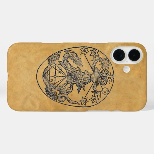 Rebis Hermaphrodite Symbol Case-Mate iPhone Hülle (Rückseite (Horizontal))