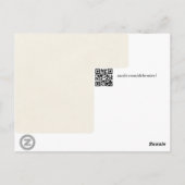 Rebis Symbol der Dualität Postkarte (Rückseite)