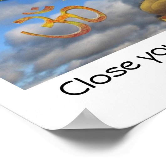 Rebischung Yoga Poster (Ecke)