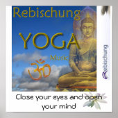 Rebischung Yoga Poster (Vorne)