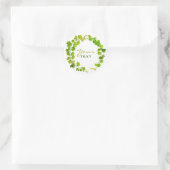 Rebkleber Runder Aufkleber (Tasche)