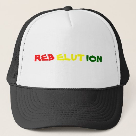 REBLELUTION TRUCKERKAPPE (Vorderseite)
