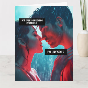 REBLOOD ROMANTIC ANTI-VAX GREETING CARD KARTE