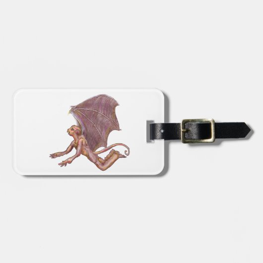 Rebobs Fliegen-Affen von Napa Rebob Nest Gepäckanhänger (Vorderseite horizontal)