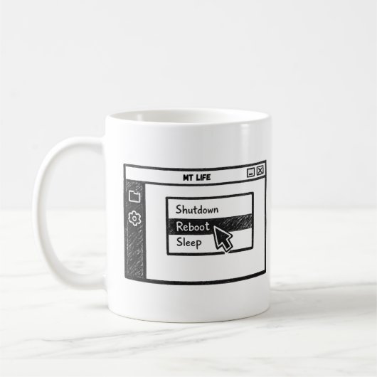 Reboor Mode Kaffeetasse (Links)