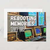 Rebooting Memories – Since 1985 Postkarte (Vorne/Hinten)