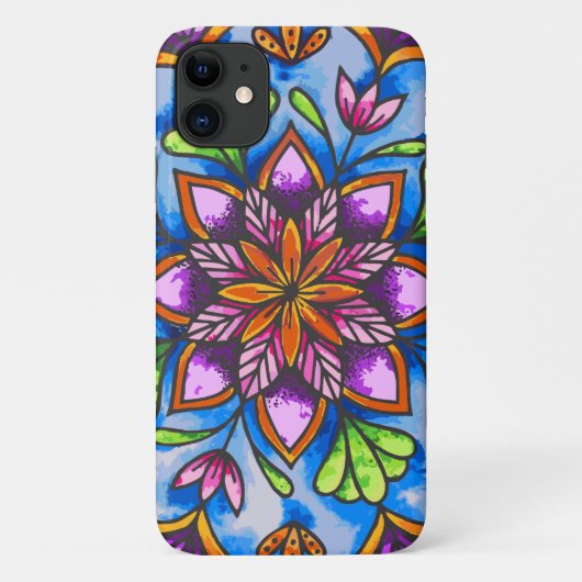 Reborn Mandala Case-Mate iPhone Hülle (Rückseite)