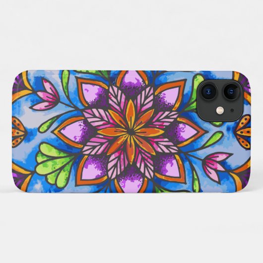 Reborn Mandala Case-Mate iPhone Hülle (Rückseite (Horizontal))
