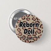 Reborn-Puppe Bitte vor Berührung fragen Button (Vorne & Hinten)