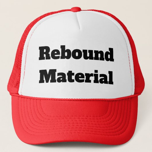Rebound-Material Truckerkappe (Vorderseite)