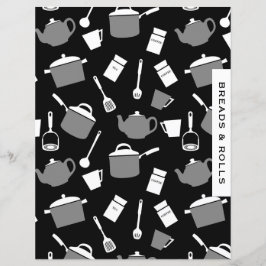 Rebsorte für Brot und Rollen | Schwarz-weiße Küche