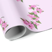 Rebstöcke von Bougainvillea mit individuellem Hint Geschenkpapier (Rolleneckpunkt)